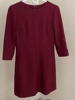 Massimo Dutti crepe dress